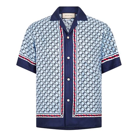 gucci silk shirt mens|gucci t shirt men's cheap.